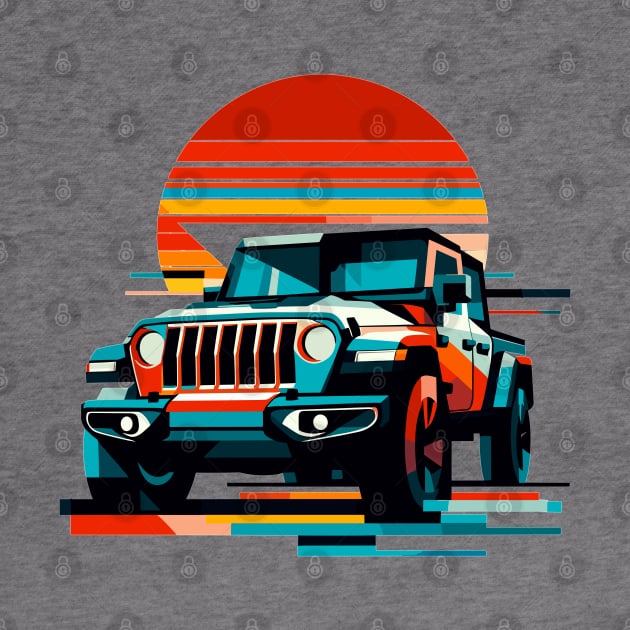 Jeep Gladiator by Vehicles-Art